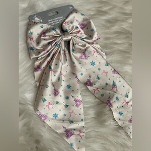 Disney store fantasyland Castle Holiday hair bow